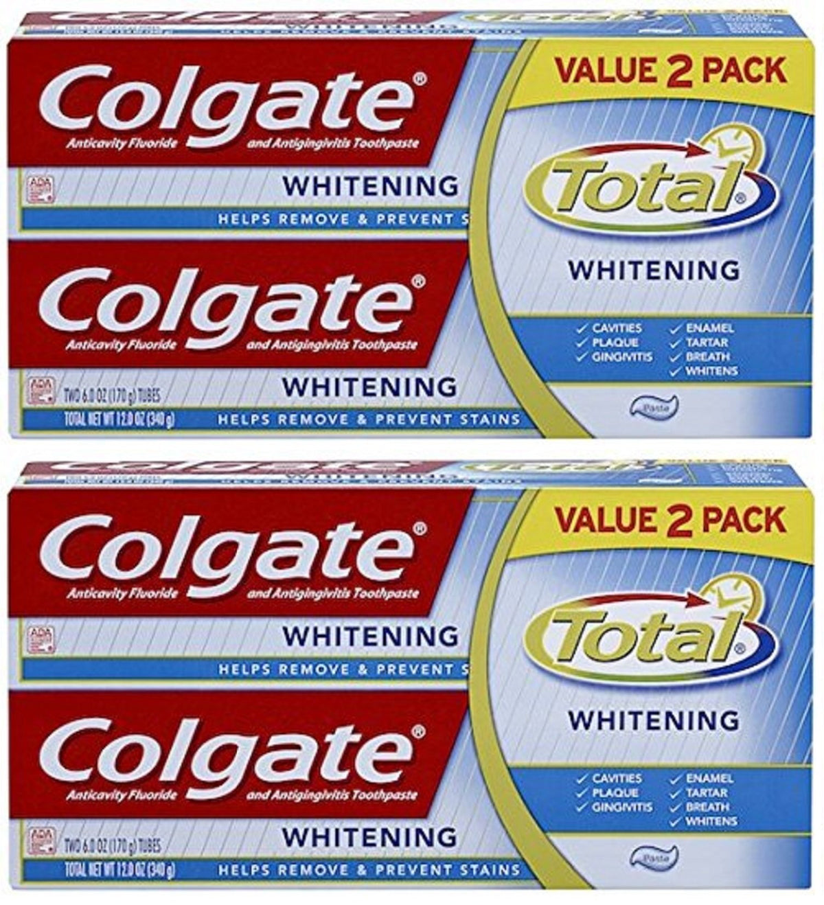 Colgate Total Blanqueadora, tubo 1 para blanqueamiento suave diario