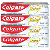 Colgate Total blanqueamiento, pasta de dientes, mejora manchas superficiales.