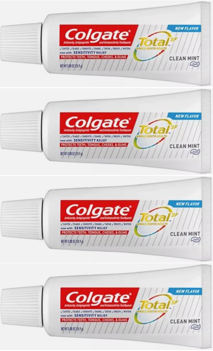 Colgate Total Clean Mint uso diario: rutina higiénica confiable.