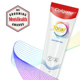 Colgate Total crema dental alivio de sensibilidad para mayor confort al cepillarse.