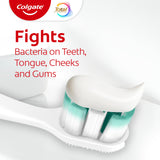 Colgate Total Fluoruro: fórmula con fluoruro para protección dental.