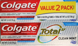 Colgate Total en empaque, mejora la limpieza bucal diaria.