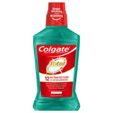 Colgate Total Pro-Shield enjuague bucal: botella de 500 ml para frescura duradera.