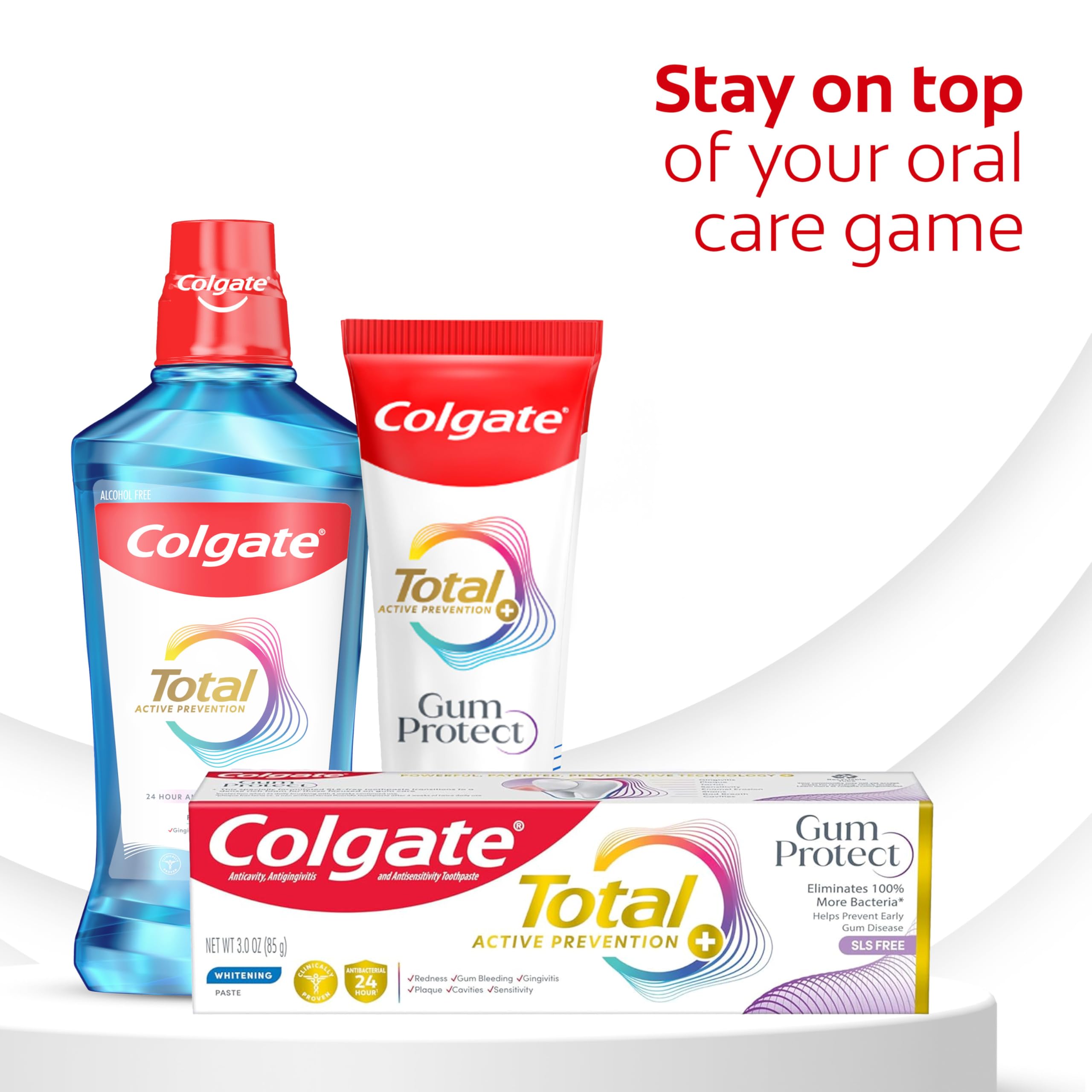 Colgate Total Sin Gluten: opción apta para dietas sin gluten.