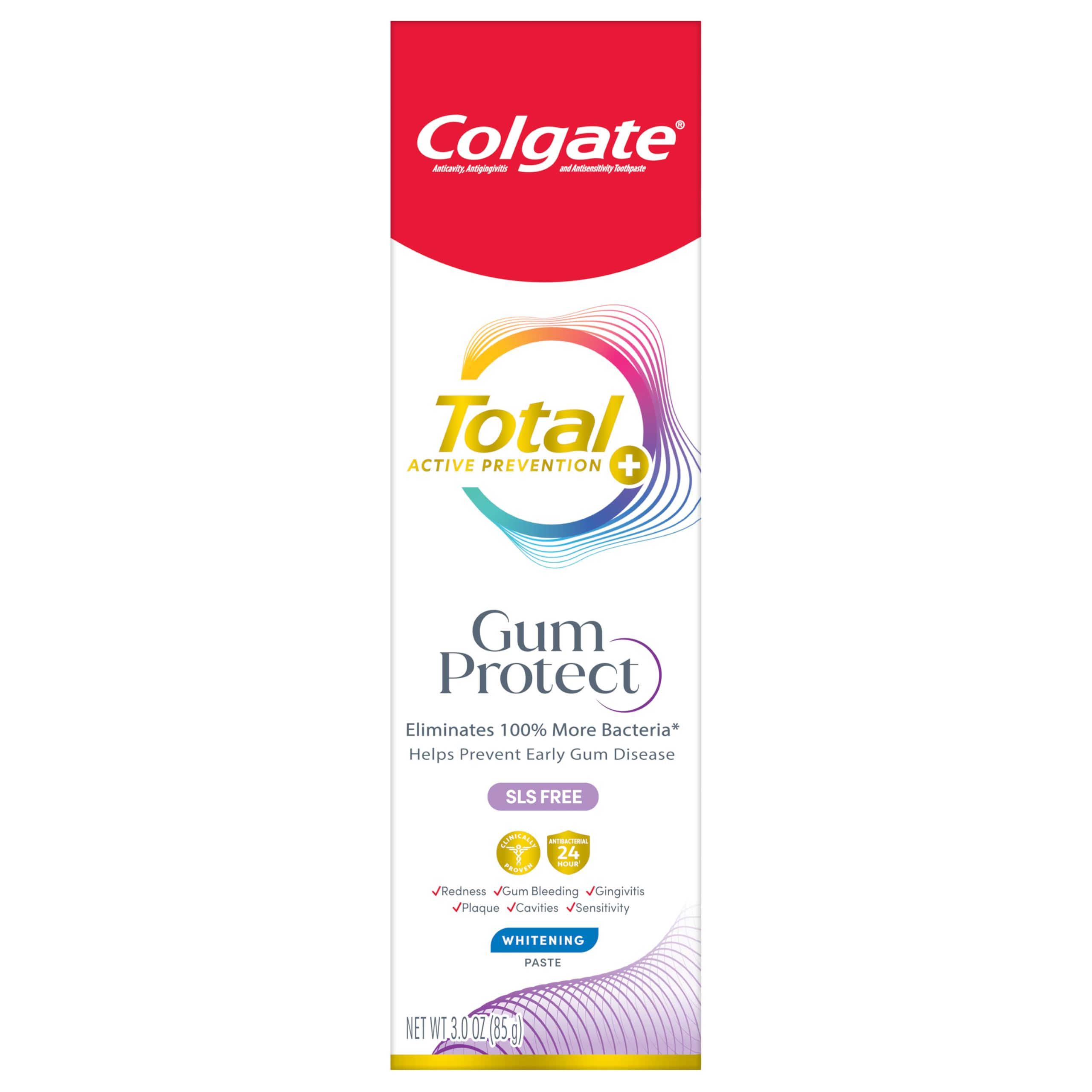 Colgate Total Textura Cremosa: pasta suave que genera espuma densa.