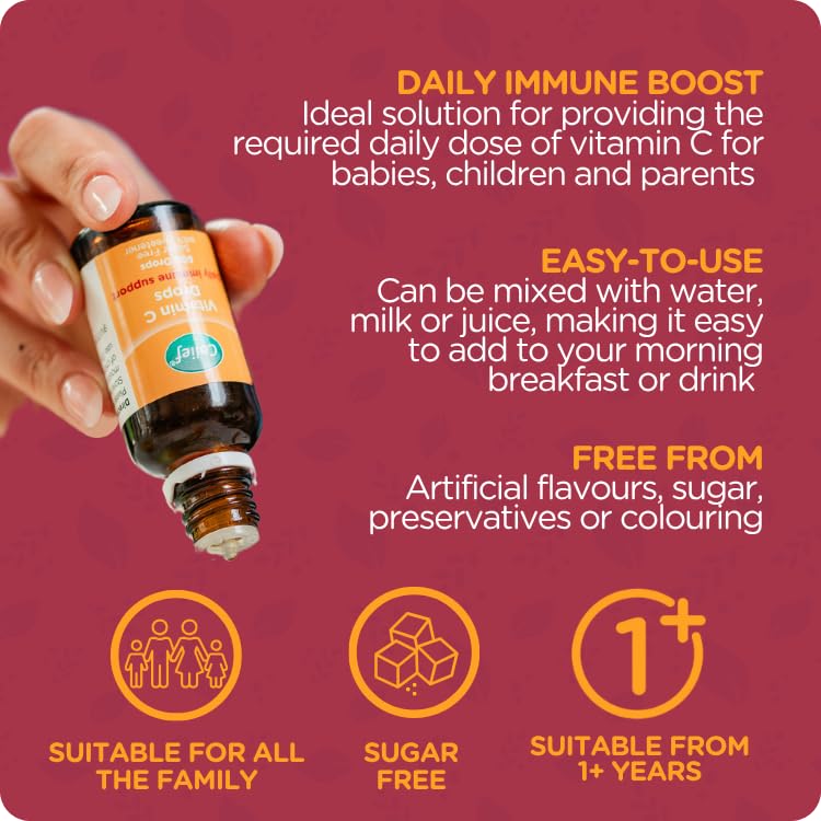Colief Gotas de Vitamina C: mezclar con agua