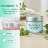 Collabrush Collagen polvo dental para limpieza diaria sin azúcar ni colorantes