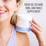 Collagen For Her: mezcla en batido para incorporar en la rutina de belleza.