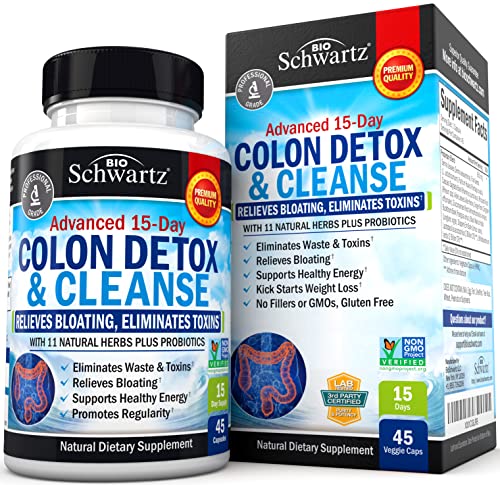Colon Cleanser y Detox: botella visible para uso diario y soporte digestivo