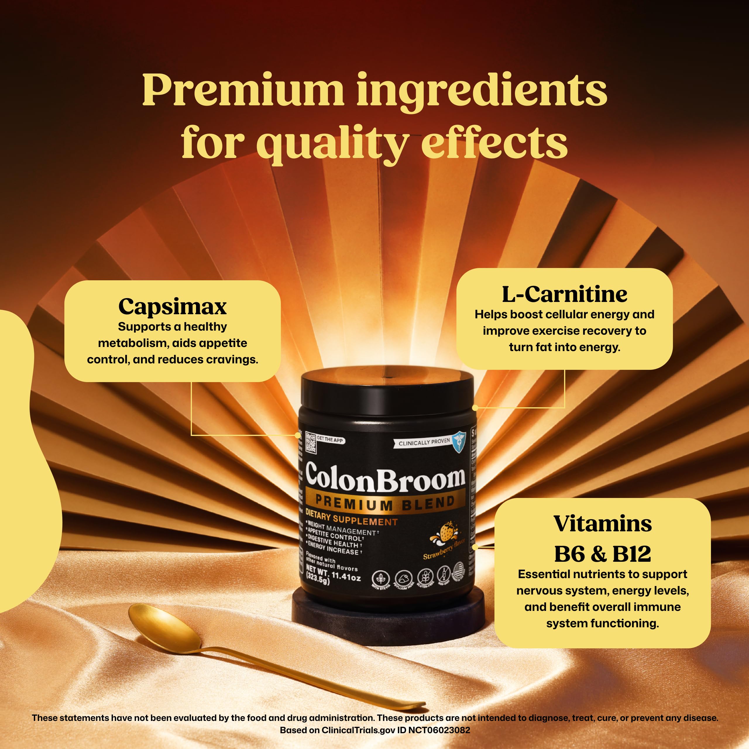 ColonBroom psyllium fibra, ingrediente clave para la salud digestiva cotidiana.
