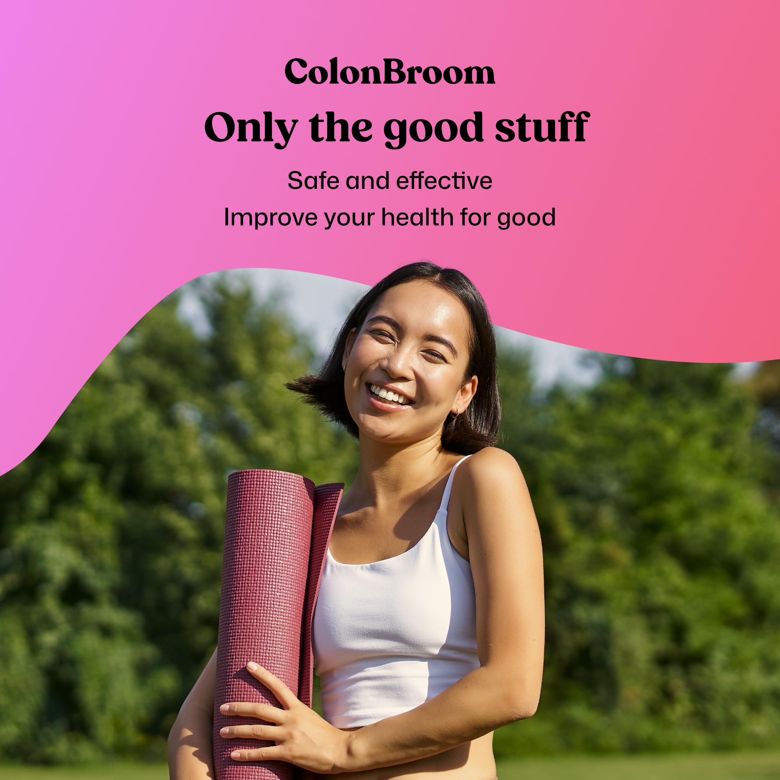 Uso diario con ColonBroom para una rutina saludable y activa.