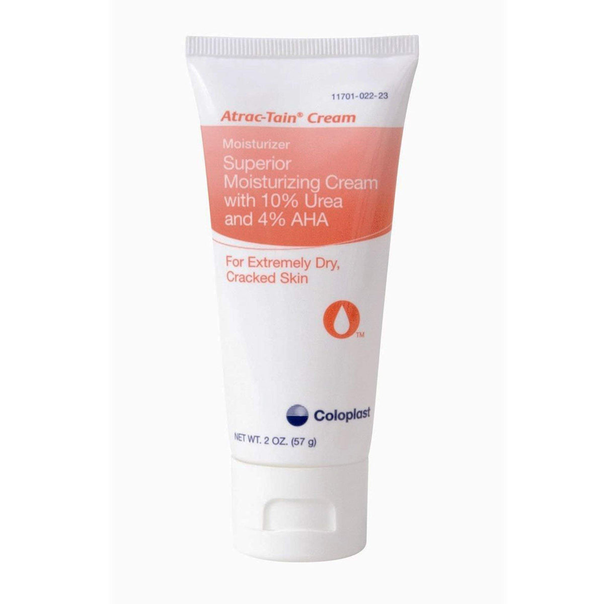 Coloplast Atrac-Tain crema hidratante para manos y cuerpo, suaviza piel seca y la mantiene hidratada