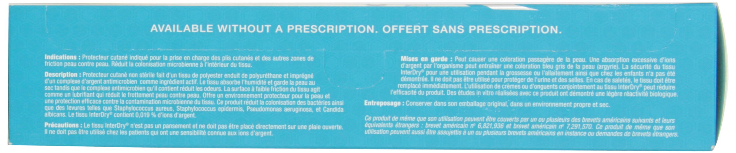 Coloplast Interdry AG ofrece textura suave para uso prolongado sin irritación.