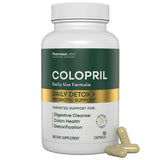 Colopril botella vertido: apoyo digestivo al verter el suplemento.