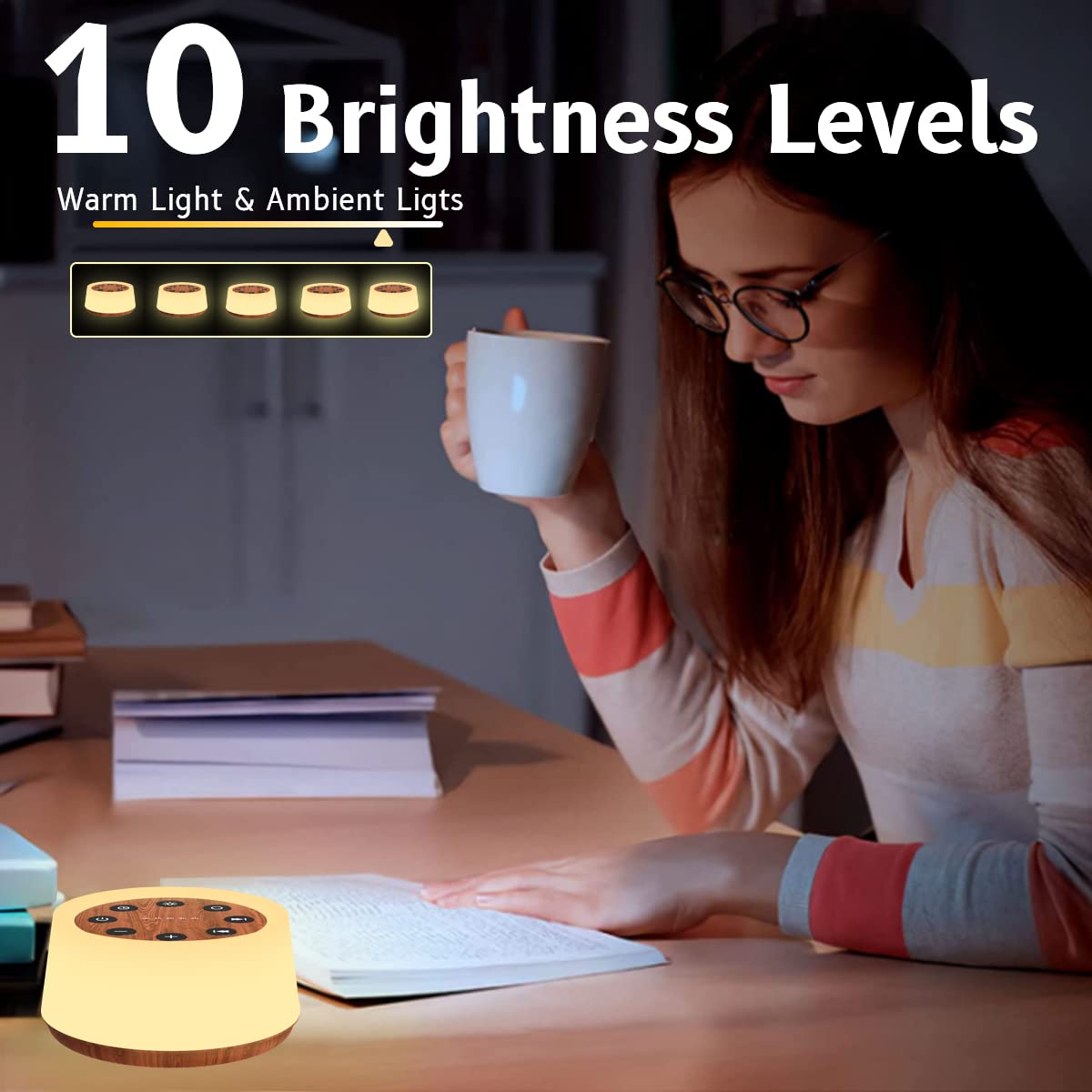 ColorsNoise controles independientes: luz y sonido se ajustan por separado