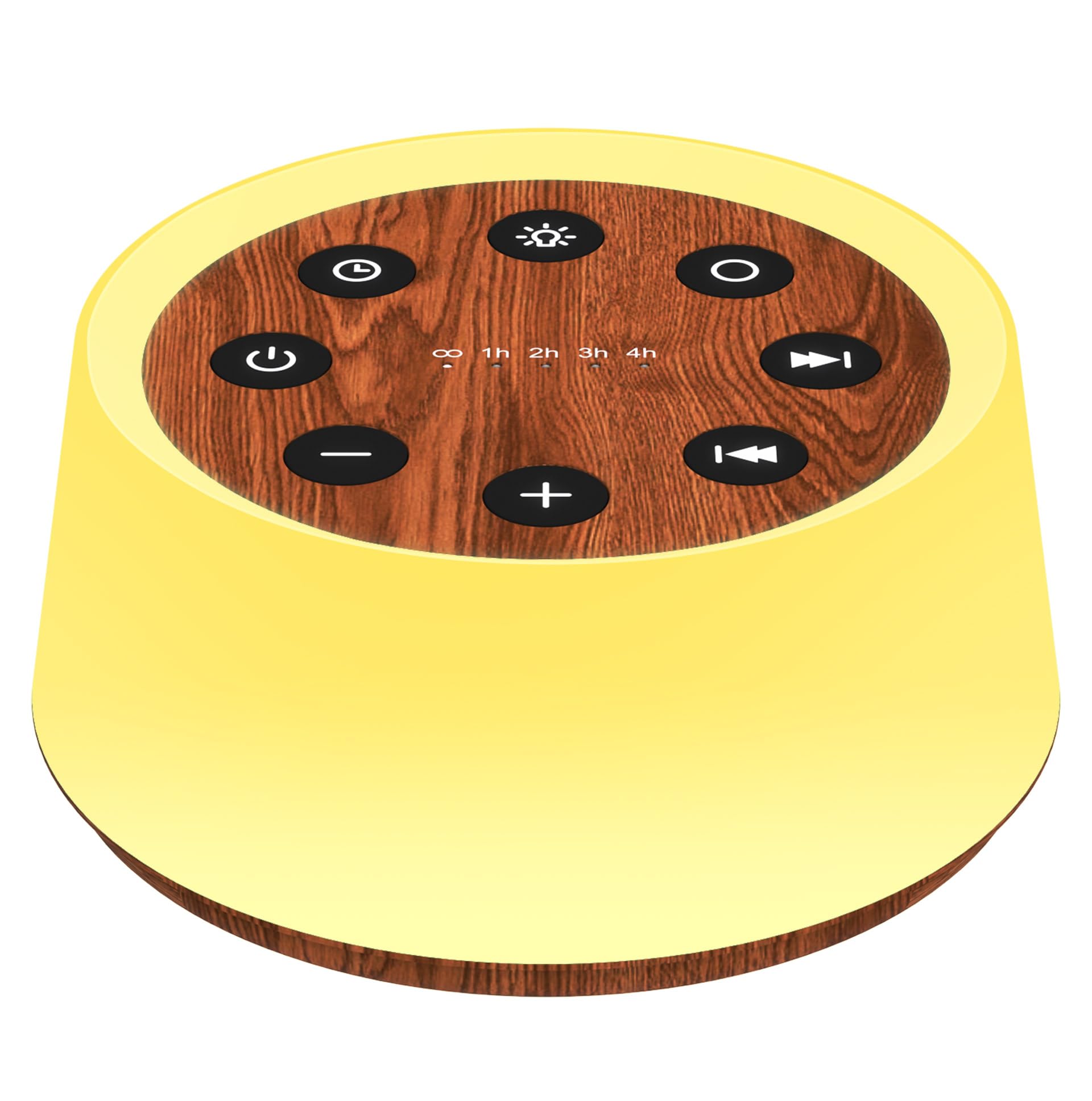 ColorsNoise máquina de sonido frente: diseño compacto para dormir
