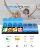 COLORWING capacidad-pastillas-14-20: cabe más por compartimento.