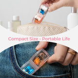 ColorWING Dimensiones compactas para caber en bolsillos y bolsos.