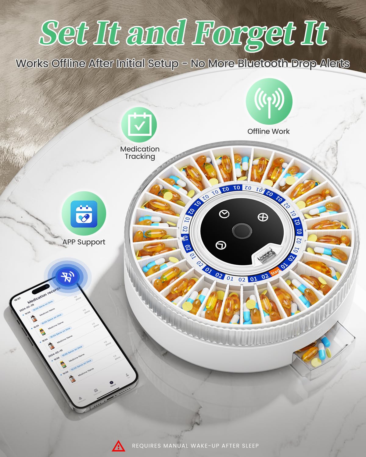Colorwing programacion de dosis mensuales o semanales para planes flexibles.