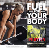 COLOSSAL LABS Proteína whey, cucharada medidora para porciones precisas.