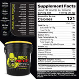 COLOSSAL LABS Etiqueta nutricional clara para seguimiento de nutrientes.