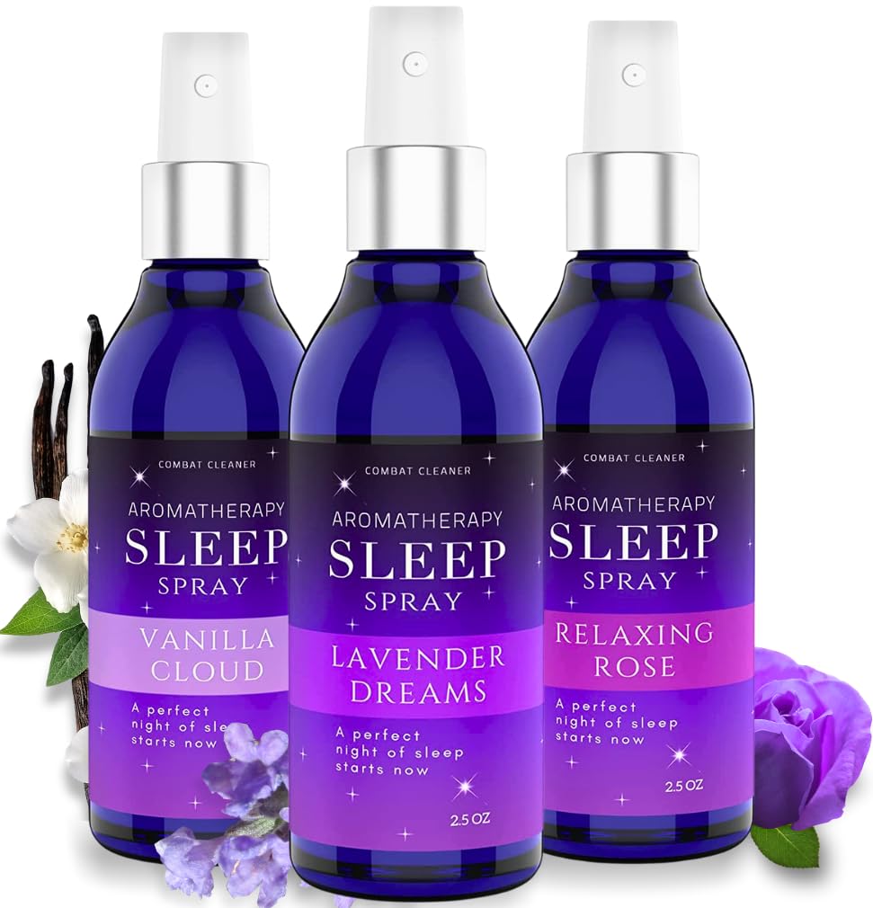 Combat Cleaner: spray para almohada con lavanda para descanso profundo.