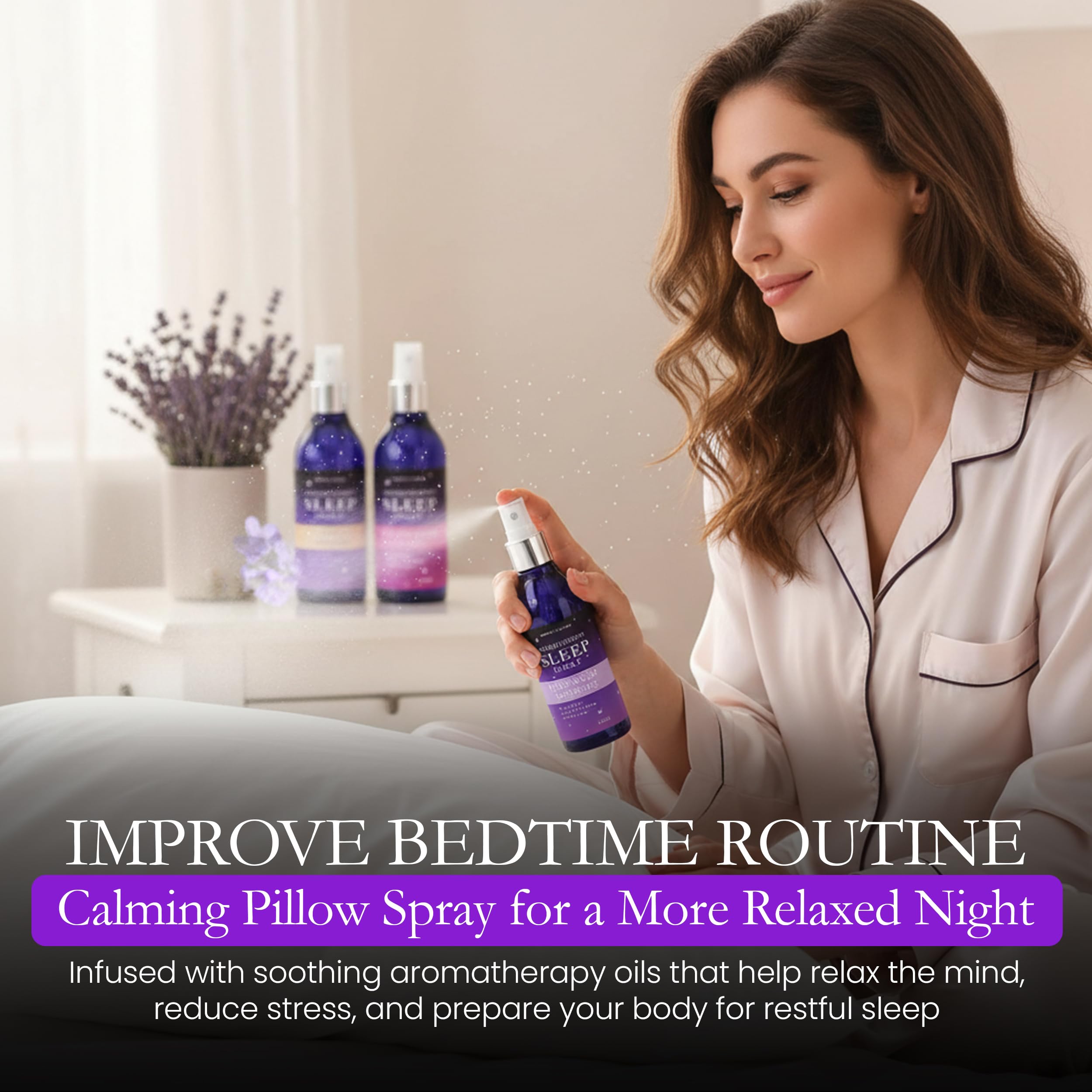 Combat Cleaner: aroma de rosa para relajación nocturna.