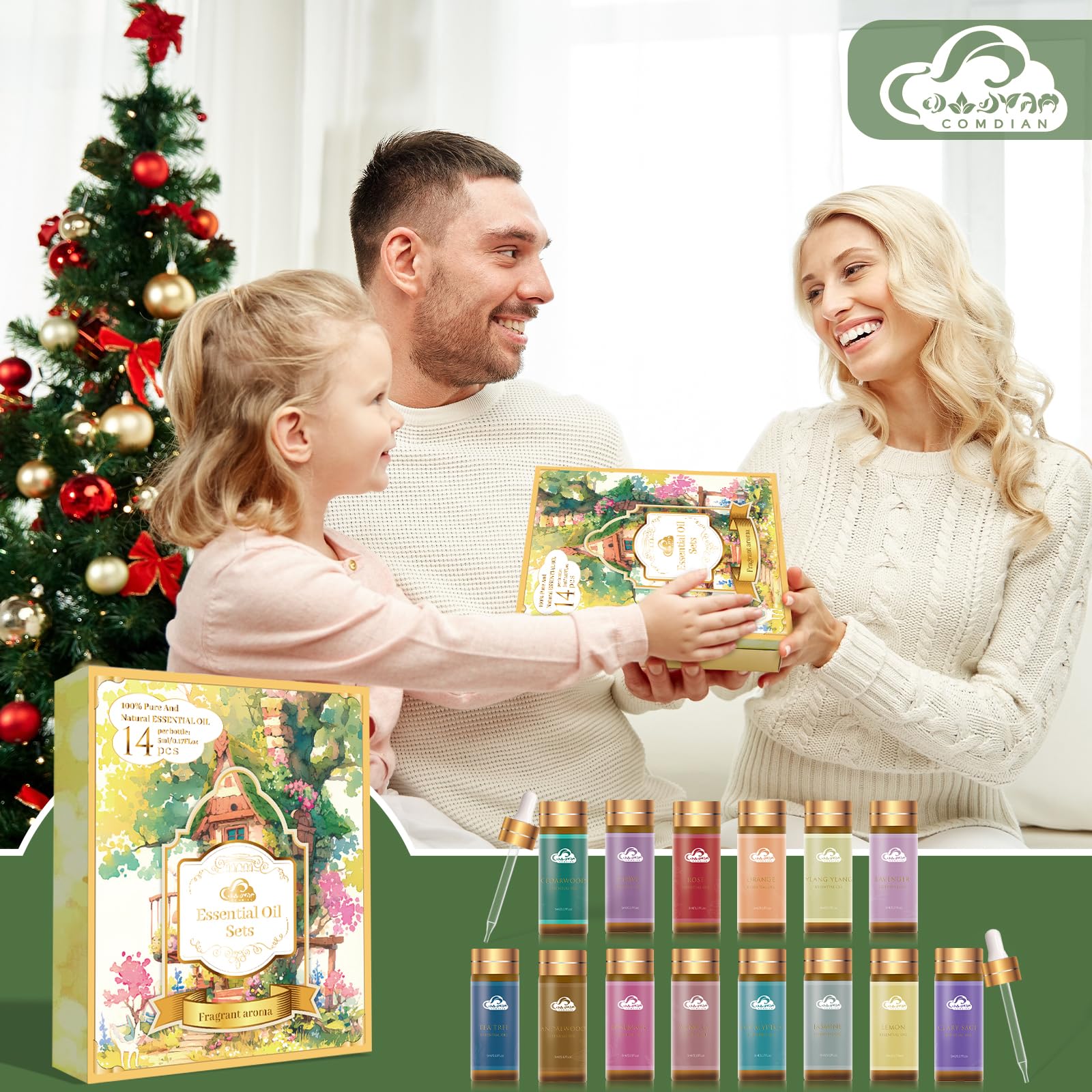 Comdian aromas: lavanda y vainilla para relajación sensorial.