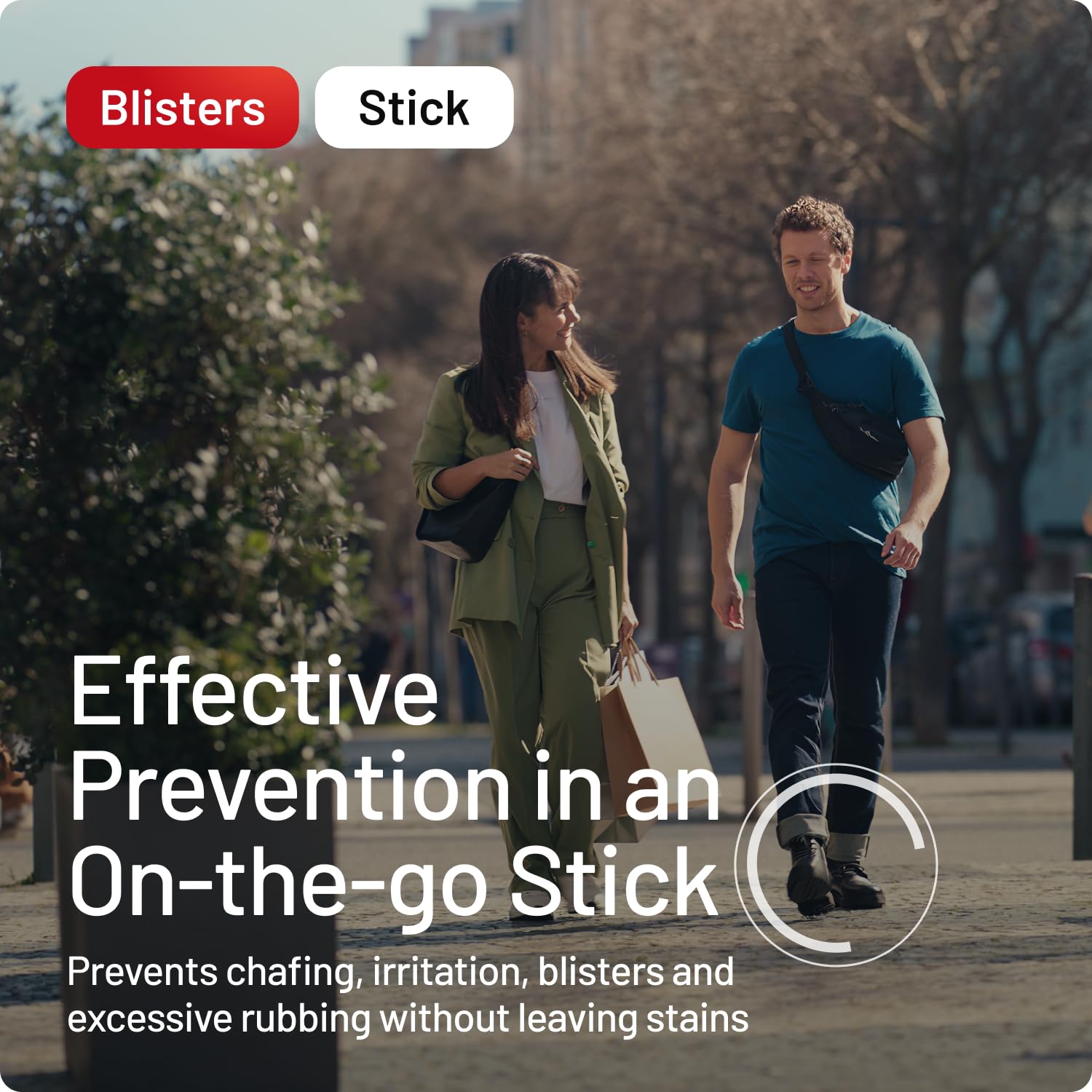 Compeed Stick Antiampolas, diseño portátil para llevar en cualquier bolso