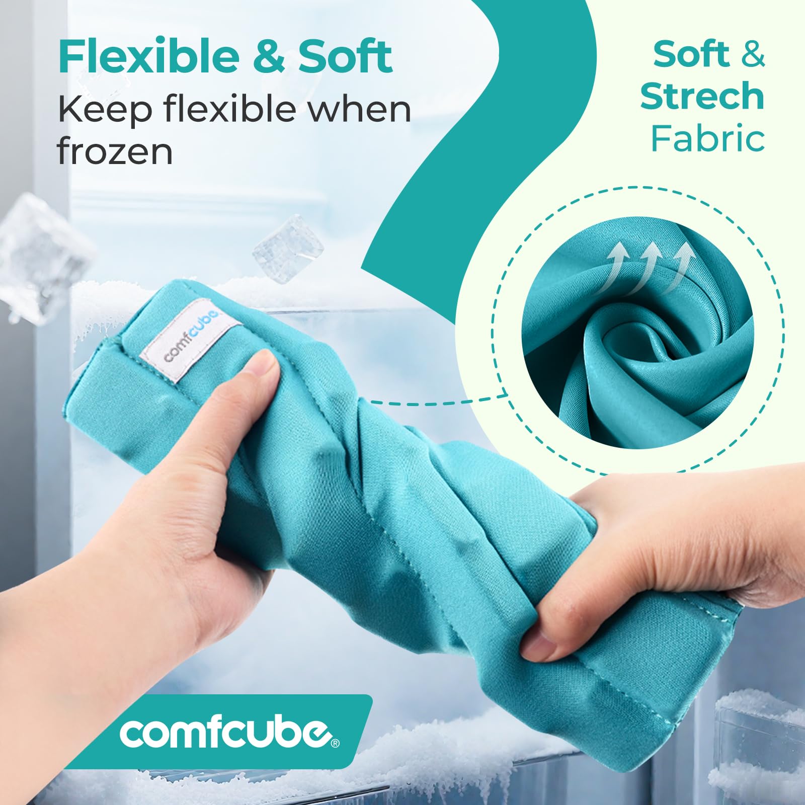 Comfcube: ajuste seguro de cuello para uso cómodo y manos Libres.