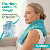 Comfcube: alivio dual cuello y hombros durante actividades diarias.
