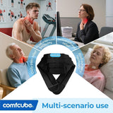 Comfcube cuello con bolsa de almacenamiento para higiene y prolongar uso