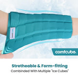 Comfcube codo-hielo: uso rápido sin complicaciones.