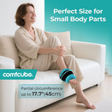 Comfcube compresa de hielo con bolsa de almacenamiento, higiene prolongada.