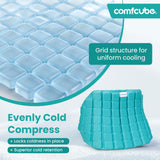Comfcube: correas de ajuste que fijan la espalda para uso cómodo.