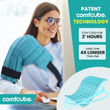 Comfcube con dos correas velcro para fijar en el hombro con ajuste seguro