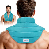 Comfcube: cuello con bolsa de hielo, enfriamiento prolongado para uso diario.