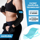 Comfcube tejido suave cubos-hielo: ajuste cómodo con enfriamiento uniforme