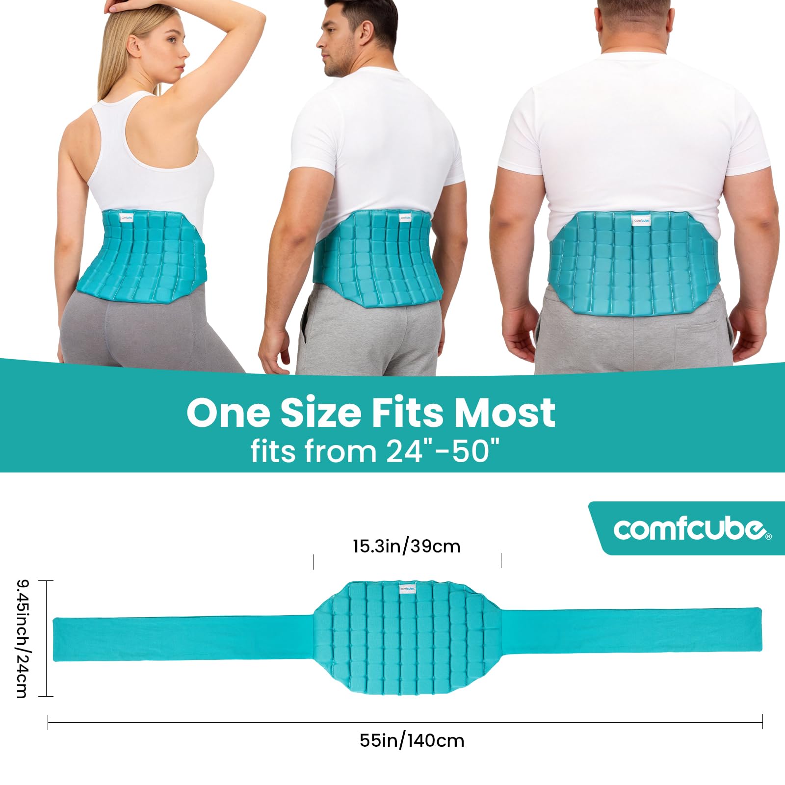 Comfcube: usos múltiples para dolor lumbar y recuperación diaria.