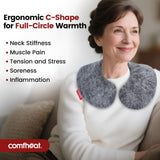 Comfheat almohada cuello dimensiones compactas: uso cómodo en cualquier lugar.