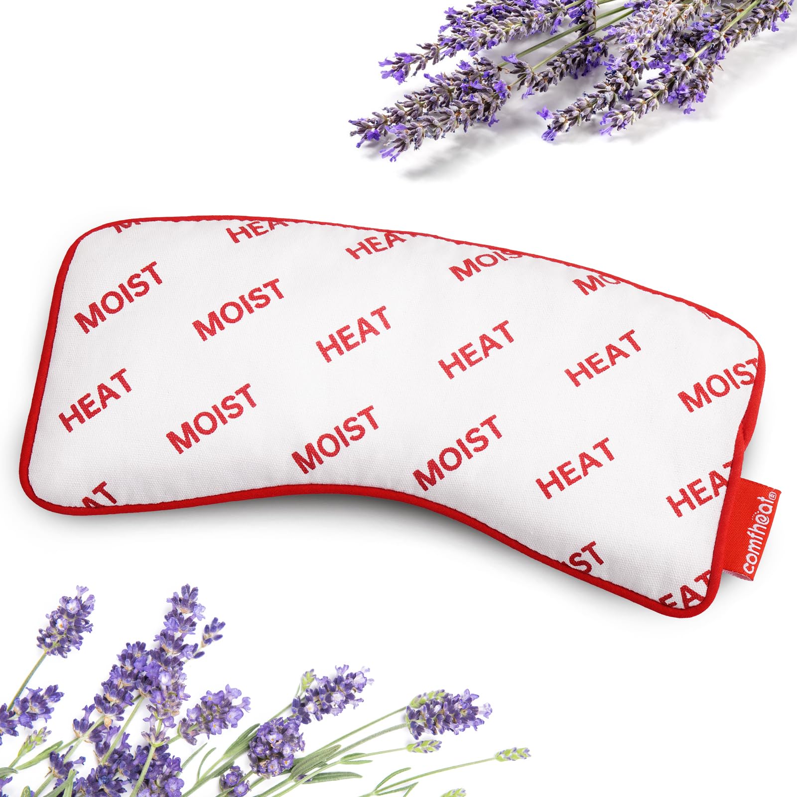 Almohada de ojos comfheat con lavanda para relajación y sueño profundo