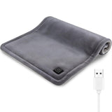 Almohadilla térmica USB Comfheat para viaje, calor cómodo en movimiento.