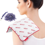 Comfheat: bolsa de calor micro-ondas lavanda para alivio rápido de tensión muscular.