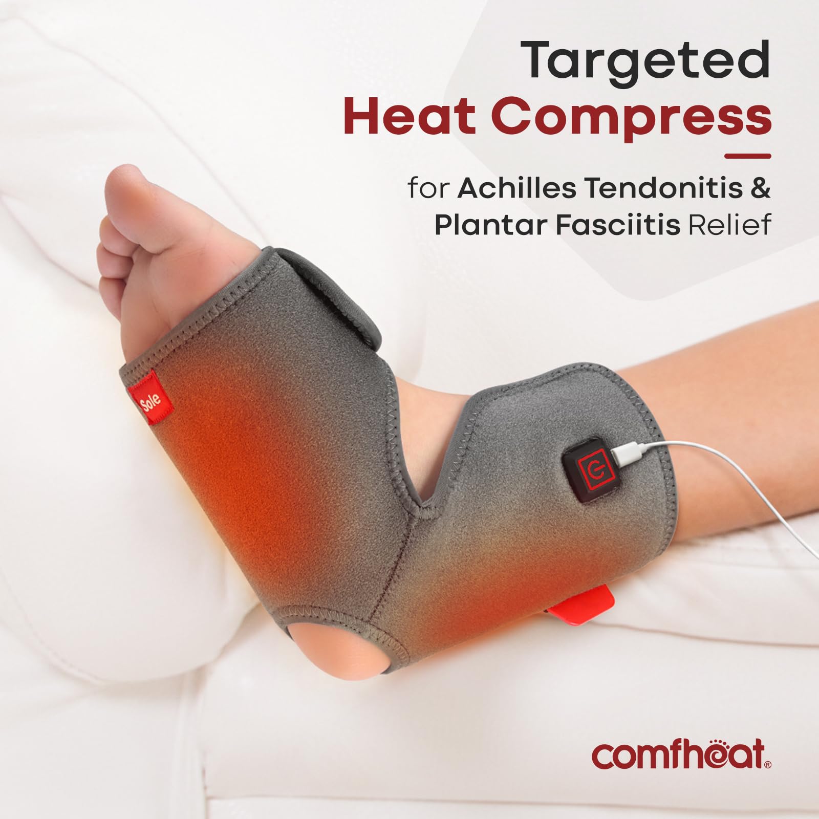 Cierre de velcro ajustable de comfheat para un ajuste seguro