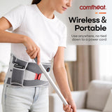 Diseño ergonómico de espalda para mayor comodidad con comfheat