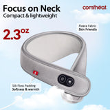 Comfheat diseño ergonómico para mayor comodidad en el cuello.