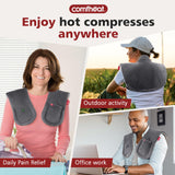 Diseño ligero y portátil de Comfheat para uso en casa o viaje