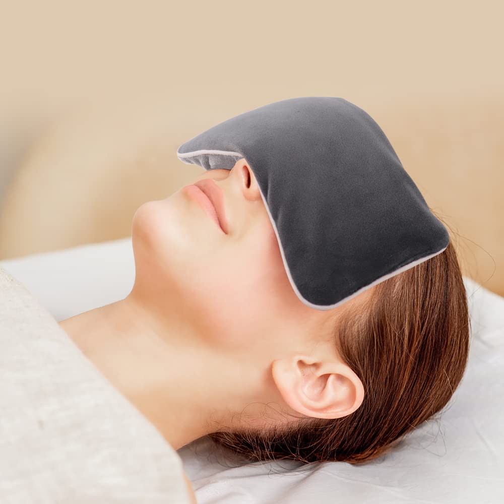 Comfheat diseño tacto suave para ojos, ideal para meditación.