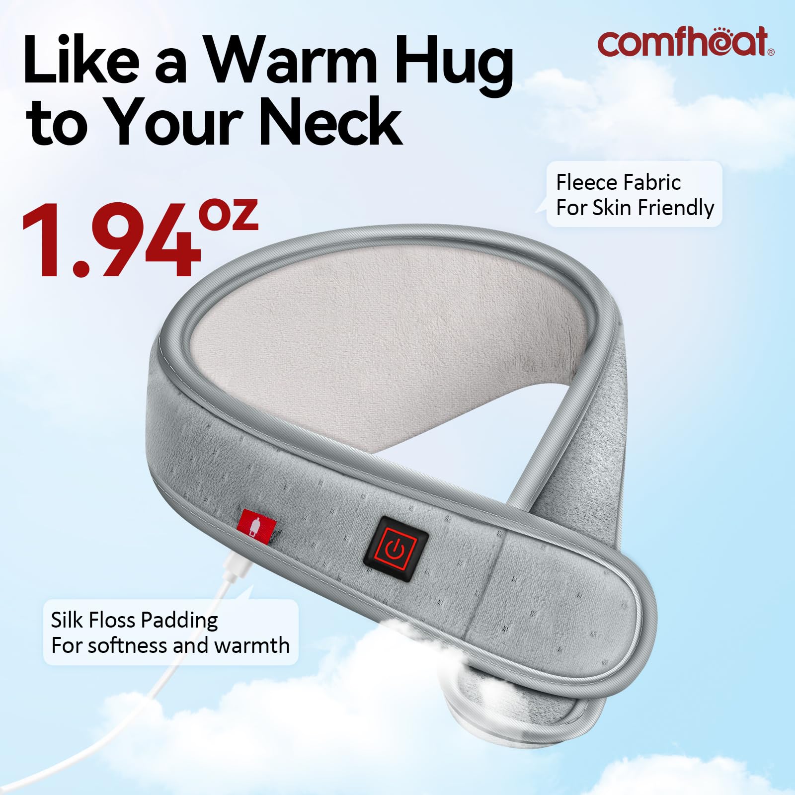 Comfheat tejido suave con algodón, calor agradable para la piel