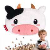 Comfheat Vaca con dibujo adorable, calor suave en microondas para alivio suave
